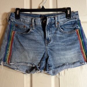 GAP Denim  stretch jean shorts size 26R